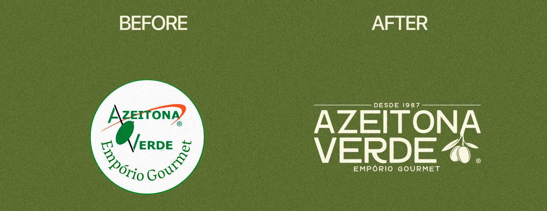 Azeitona Verde | Reposicionamento & Identidade de Marca