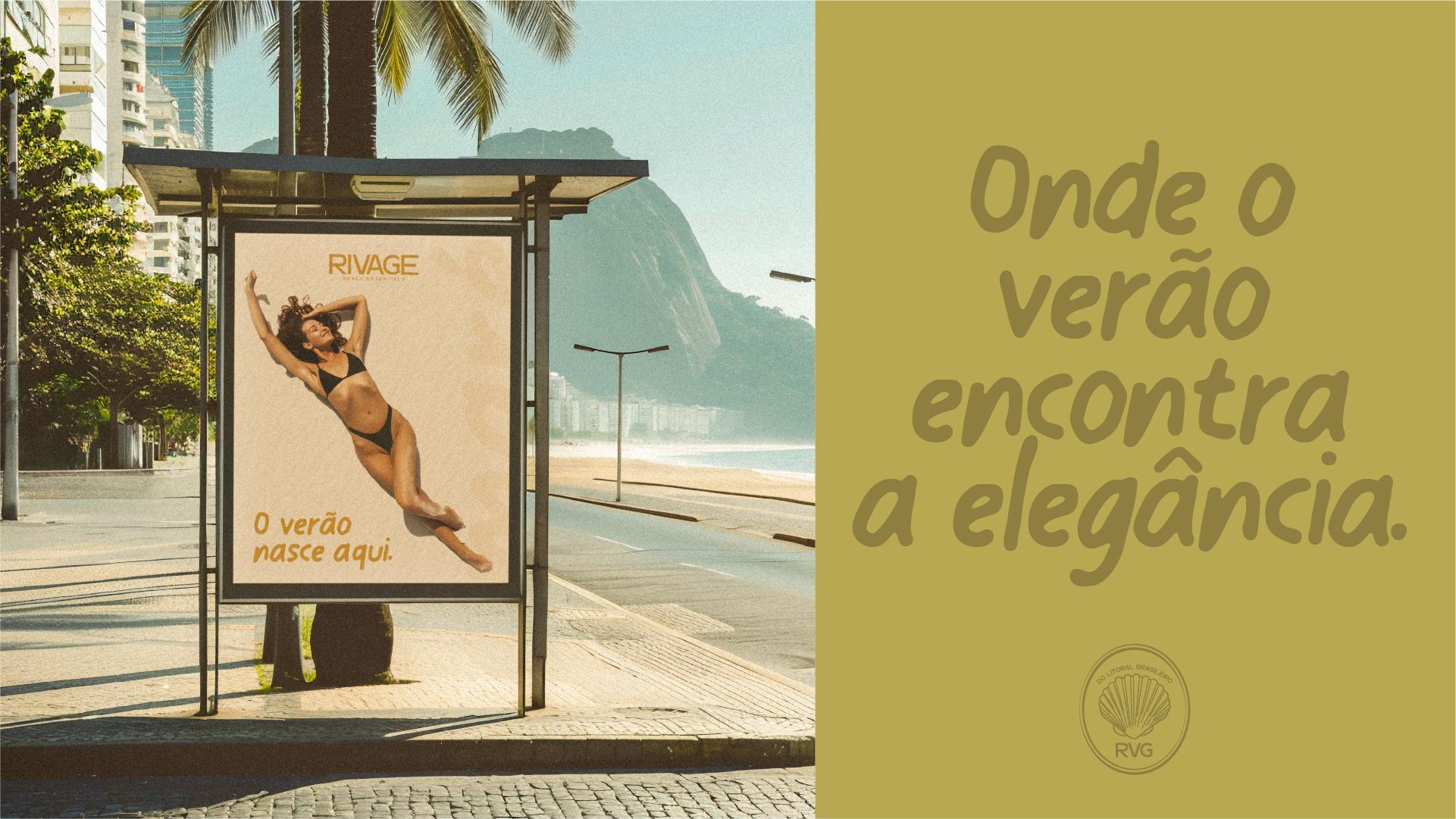 RIVAGE — Brazilian Beachwear Brand Identity