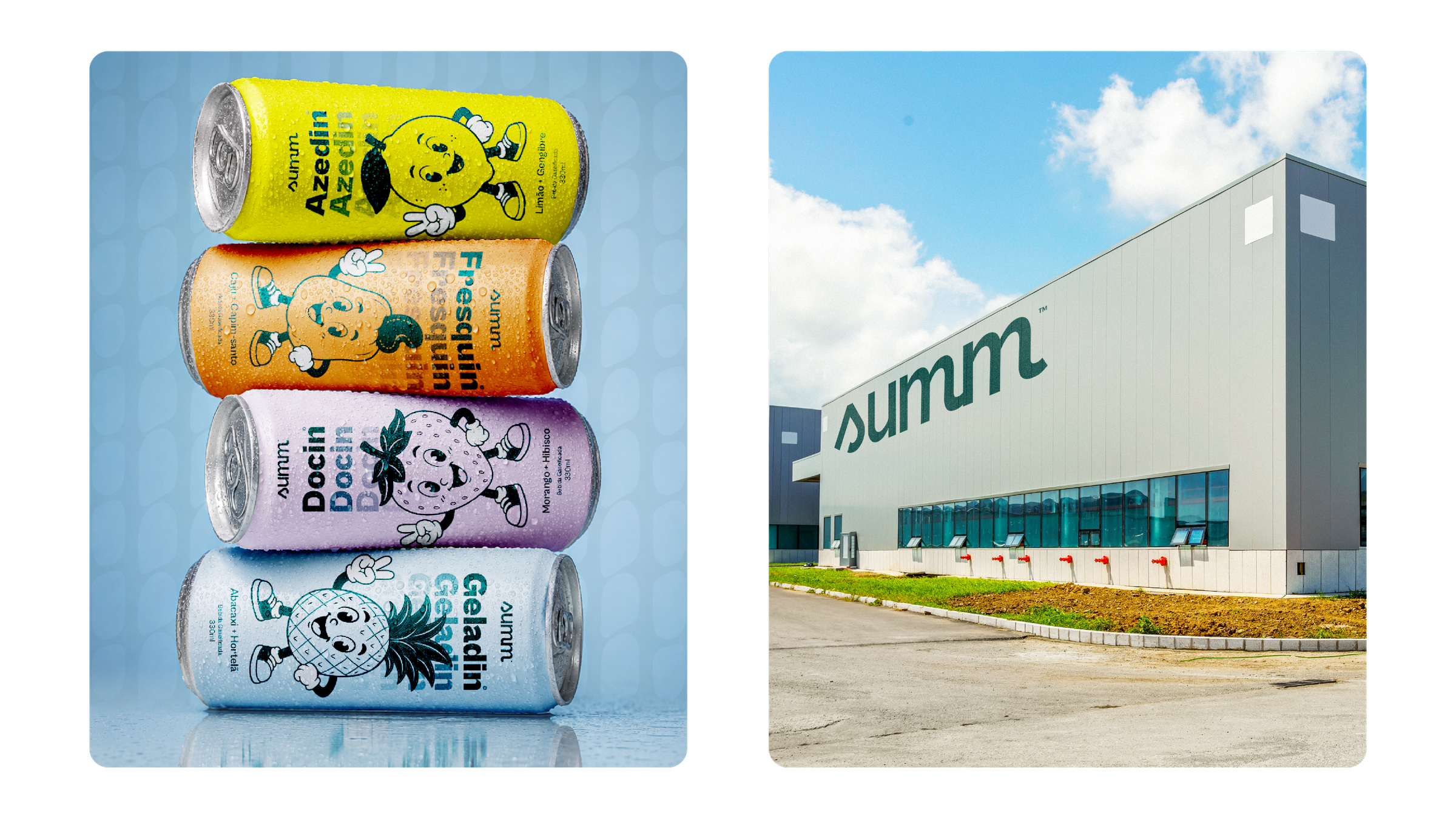 SUMM™  | Identidade de Marca para Refrigerantes