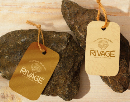 RIVAGE — Brazilian Beachwear Brand Identity