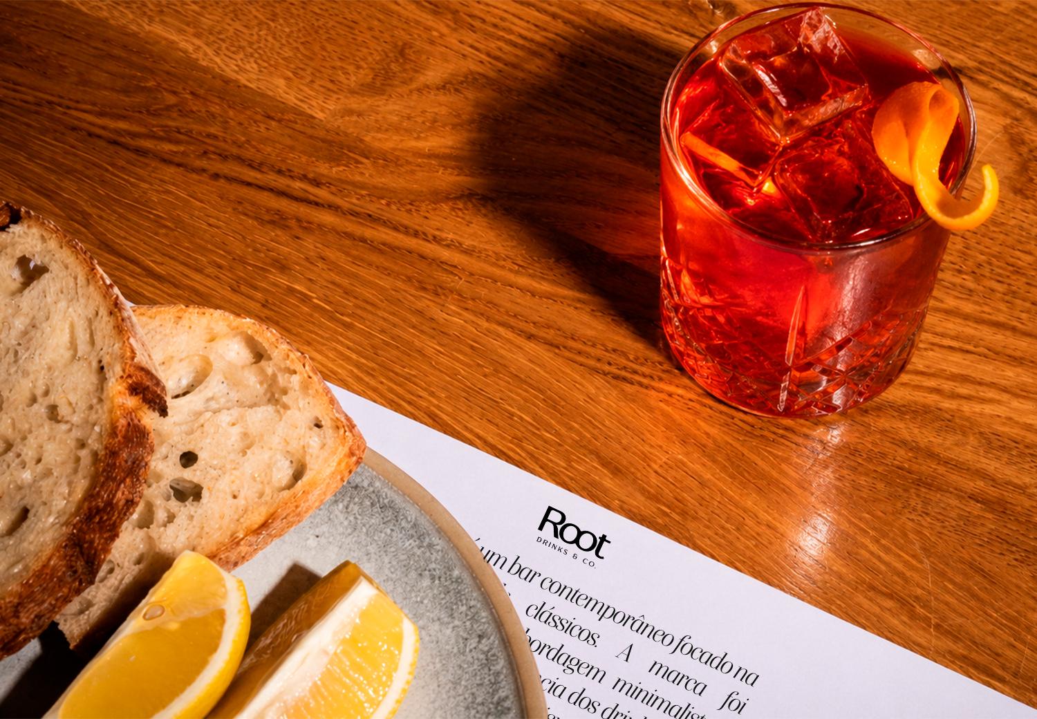 ROOT DRINKS & CO. | Identidade de Marca & Experiência de Coquetelaria