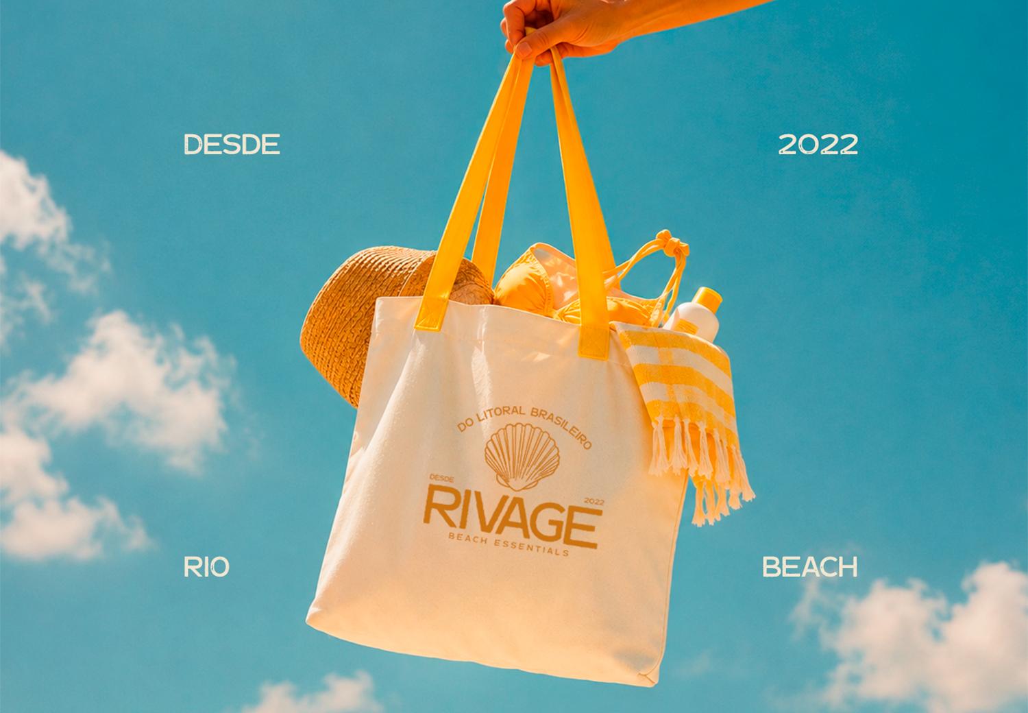 RIVAGE | Identidade de Marca & Beachwear Brasileira